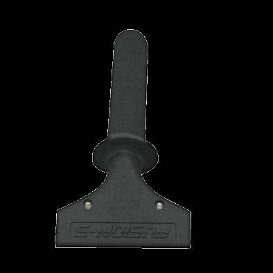 Handtag Handtag Thor s Hammer 50149586 Används för 6-mil+ safety film installationer, och sista vändan på långsamt fästande filmer. 5" Blått eller Klart Smaltblad används.