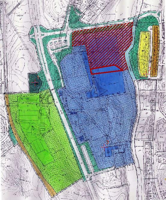 Berörda detaljplaner inom planområdet. Den nya detaljplanen ersätter även eventuella fastighetsindelningsbestämmelser, ursprungligen fastställda som tomtindelningar.