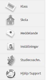 V-klass. 1. På startsidan i menyraden finns Inställningar. Klicka där. 2.