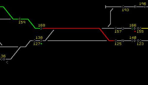 Figur 5. Ögonblicksbild från fjärrställverkets logg vid 1h06'05''.