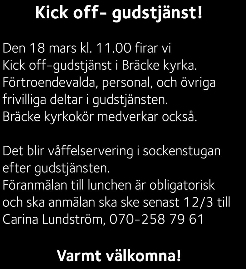 Måndag 12/3-2018 kl 19.00 på Hembygdsgården Torsäng. Alla hjärtligt välkomna.