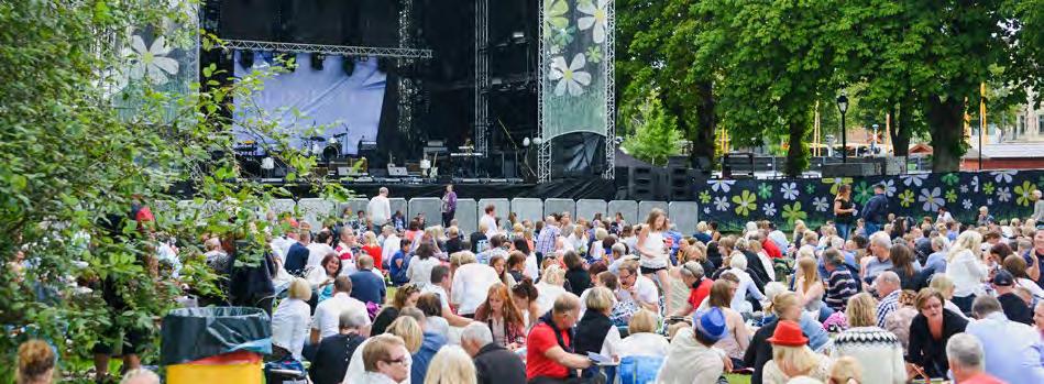sommaren Strandhugg i Tivoliparken 15 17 juni Internationell musikfestival 29 30 juni Kristianstad