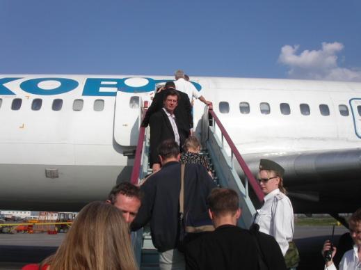 Väntan på flygplatsen