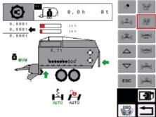 Du styr enkelt självlastarvagnen med ISOBUS via Varioterminalen eller ställer in dina viktigaste funktioner från joysticken eller direkt på din Fendt Tigo.