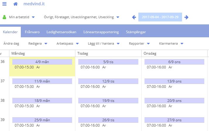 Vad finns på min pers onliga webbs ida? Nedan bes krivs vad s om finns under de olika flikarna.