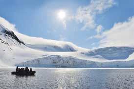 Sydvästra Svalbard Hornsunds storslagna fjordar bjuder på enorma glaciärer som