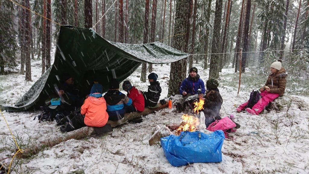 Strövare Under vårterminen har vi varit en stor Strövargrupp med barn födda -07-08 och -09.