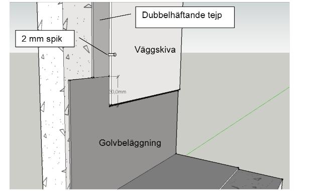 Limning V 3.16 För montering av Altro Whiterock FR rekommenderas: Sugande underlag AltroFix W157 3x3mm limspackel Icke sugande underlag AltroFix W139 5x5mm limspackel V 3.