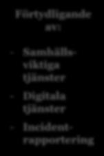 Samhällsviktiga tjänster - Digitala tjänster -
