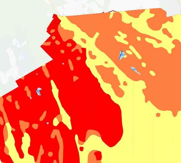 Radon Enligt den översiktliga radonkartan för Mölndals stad utgör planområdet ett högriskområde för radon.