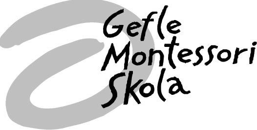 1(13) Gefle Montessoriskola 2018-06-12 Arbetsplan för Fritidshemmet och Fritidsklubben Gefle Montessoriskola 2018/2019 Den här arbetsplanen beskriver vilka arbetsområden vi på Gefle Montessoriskolas