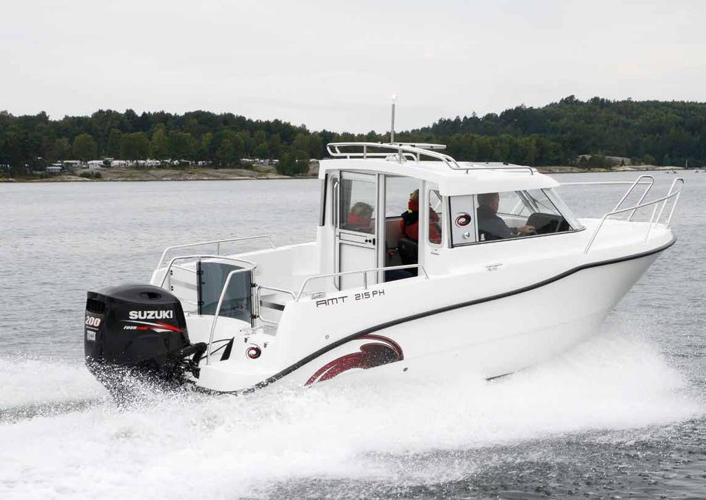 PRO FISHING AMT 215 PRO Fishing är en riktig Pilothouse båt.