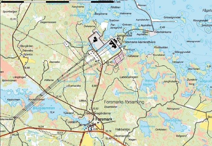 1 Introduktion Svensk Kärnbränslehantering AB (SKB) planerar att bygga en anläggning för slutförvar av använt kärnbränsle antingen i Forsmark eller Oskarshamn.