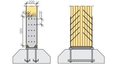 2.3.3 Mekaniska förbindelser Dymlade förband är den vanligaste typen av förband vid träkonstruktion. Denna typ av förband inkluderar spik, träskruv, dymling, spikningsplåt, spikplåt och skruvar.