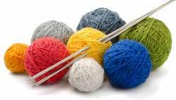 STICKCAFÉ PÅ MÖLNDALS STADSBIBLIOTEK TISDAGAR KL 17.00-19.00 START 3 APRIL Drop-in, ingen föranmälan.