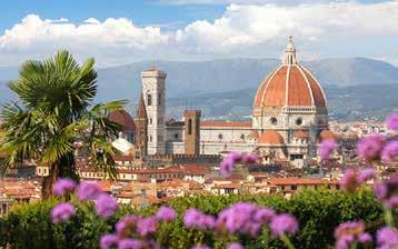 Under dagen har vi möjligheten att uppleva Toscana. Utgå från stadens hjärta, Piazza del Duomo, vid ett besök i historiska Florens.
