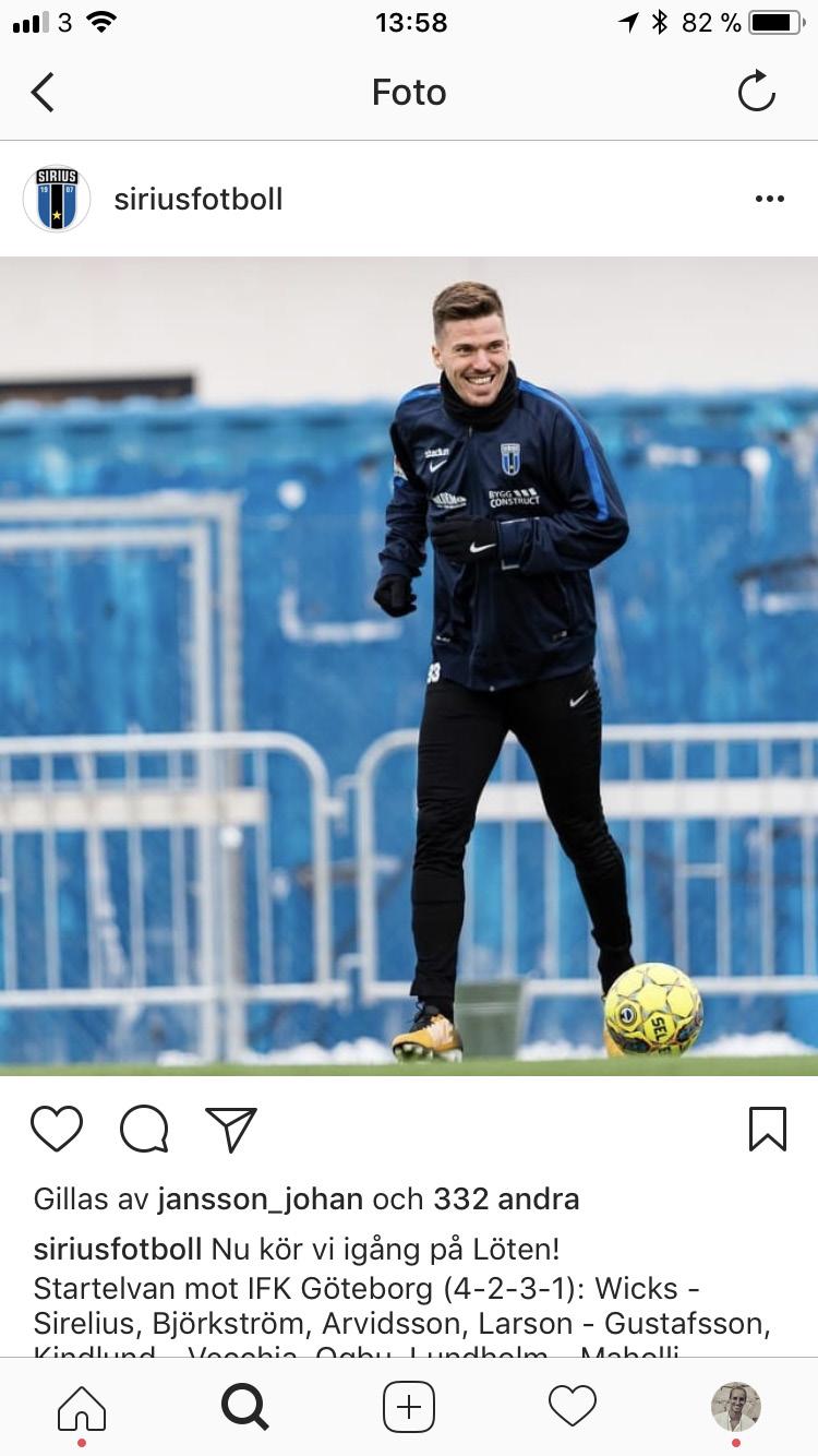 följa profilen