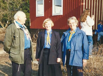 Då beslöts bildandet och anslutningen till Svenska Scoutförbundet och dess regelverk. Till kårordförande valdes Eva Lanner- Lindfors. Olle Dahlin blev styrelseledamot och ledarscout.