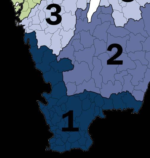 SKOGSPRISER OMRÅDE 1 ¾