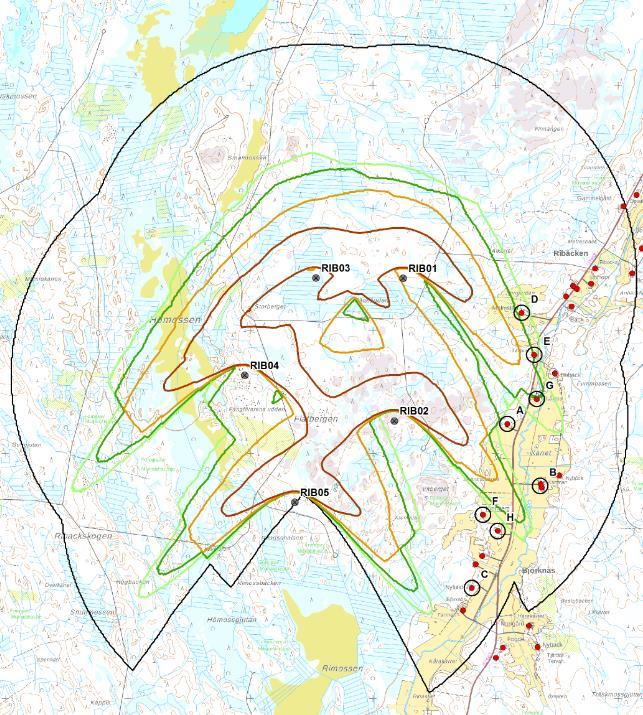 För att förhindra att oskäliga konsekvenser uppstår bör man se till att vindkraftverken är tekniskt justerbara så att kraftverkens driftstid vid behov kan justeras så att ovan nämnda