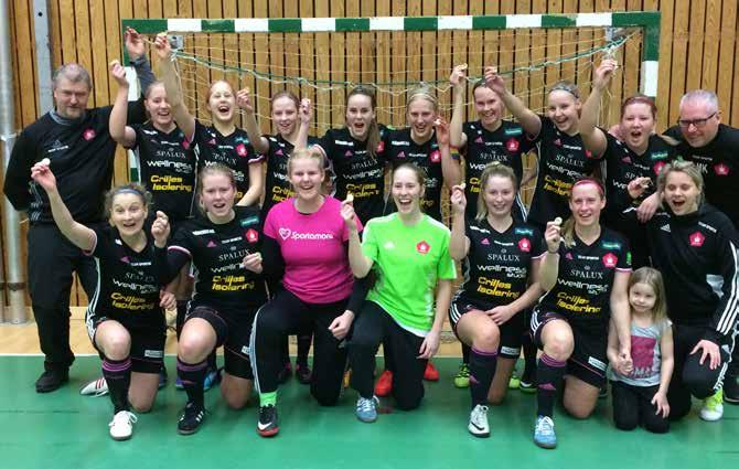 DM I FUTSAL DAMER 2017/2018 DM Futsal Damer grupp 1 1. Nättraby GoIF 3 3 0 0 24 1 23 9 2. Ronneby BK 3 2 0 1 17 4 13 6 3. Kallinge SK 3 1 0 2 4 12-8 3 4.