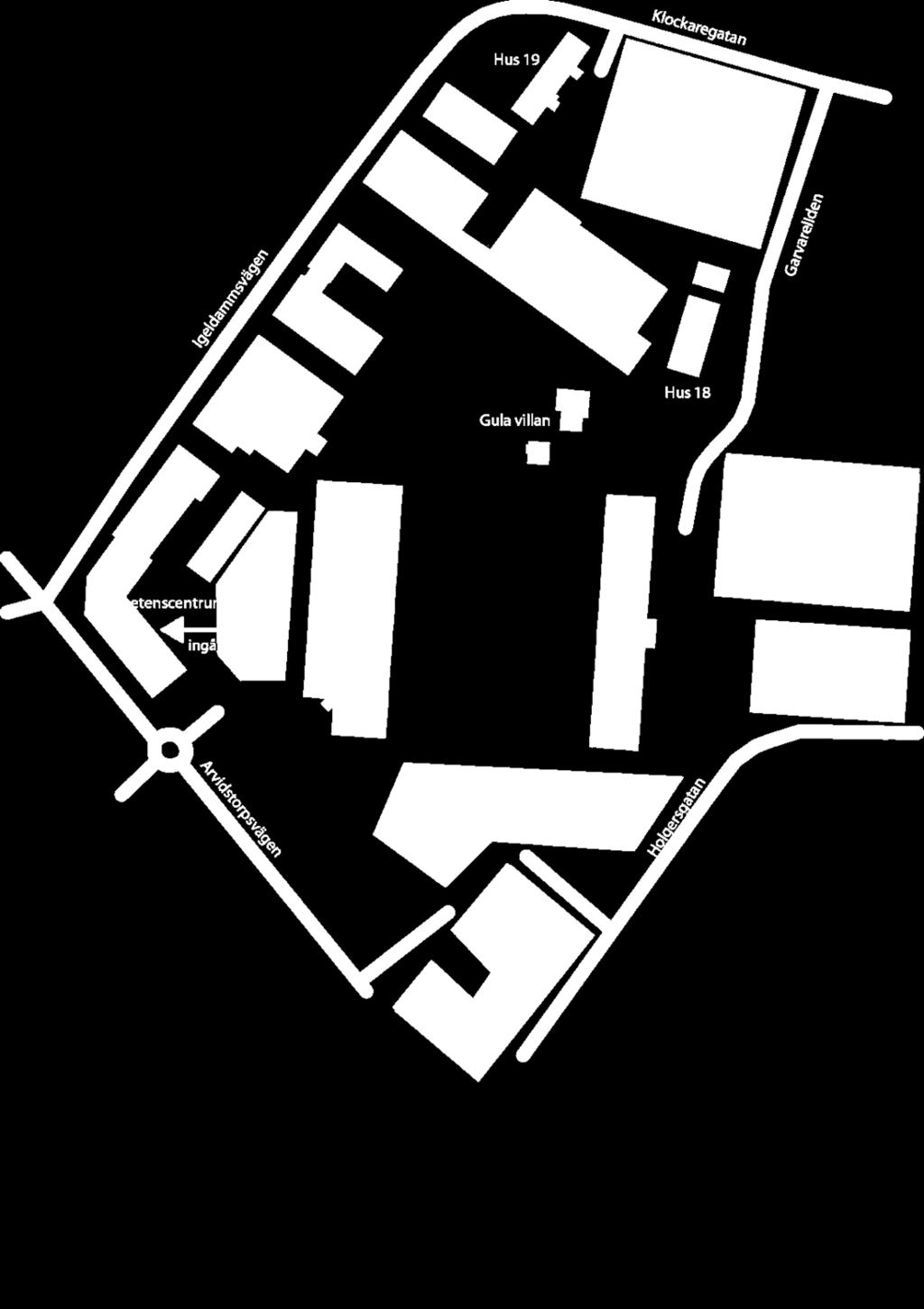 Hus 8 Vuxenutbildningen (Tidigare Kompetenscentrum) skolledning, administration och vård/barnskötare Folkets Hus SFI, Gruv,