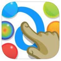 Färg och form Finger Paint with sound En enkel app där man får feedback direkt