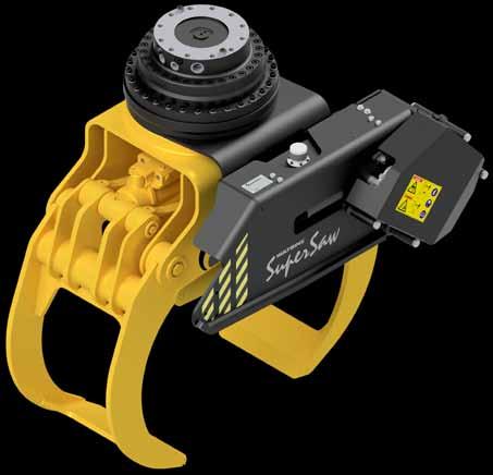 MG Rotator/ SuperSaw 555S Produktegenskaper gripsåg Automatisk kedjesträckning och proportionell kedjesmörjning Snabbt och enkelt svärd- och kedjebyte SuperCut minimerar stilleståndstid och ökar