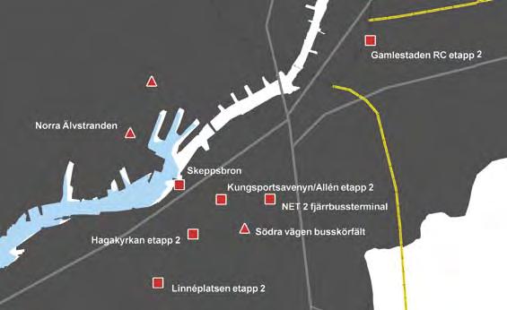 Det finns även en del åtgärder som görs på eller i anslutning till det regionala vägnätet. Dessa ligger i potter och finansieras till 100 procent i planen.