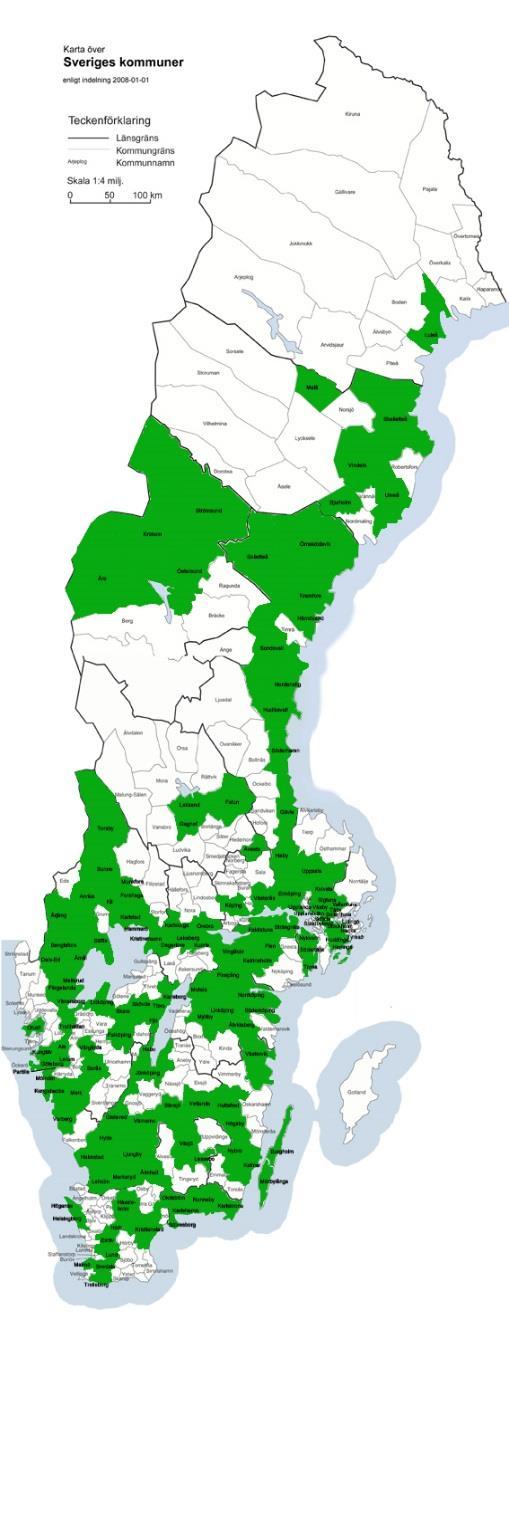 Kommunnätverket för giftfri vardag - Startades i slutet av 2015 - Stort intresse för kemikaliefrågor, särskilt upphandling 2015 2016 2017 Drygt 300 personer Drygt 400 personer 102 kommuner 134