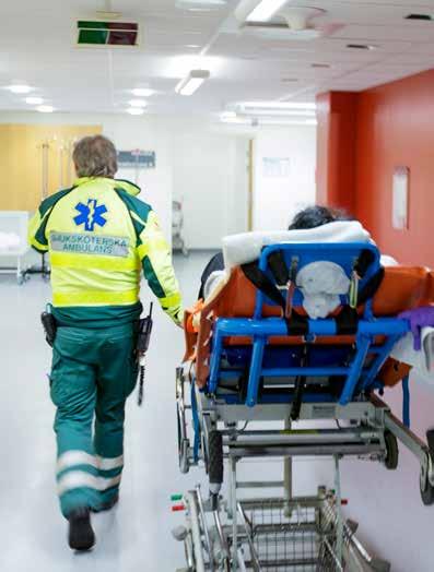 Under 2017 nåddes 85 procent av alla prio 1-uppdrag av en ambulans inom 20 minuter, en liten ökning från 2016 då siffran var 84 procent.