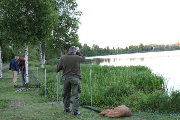 Forskarna hade med sig specialanpassad fångstutrustning, speciella tält för förvaring av stora antal fångade gäss mm.