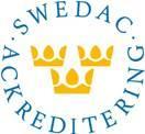 c) kontroll, d) produktcertifiering, e) certifiering av ledningssystem, f) personcertifiering, g) verifiering, h) produktion av referensmaterial, i) kompetensprövning, eller j) miljökontrollant, som