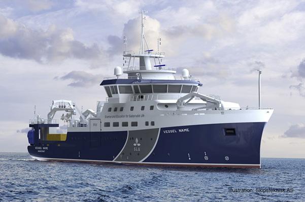 6 Upphandling av ett forskningsfartyg till SLU Regeringen beslutade 2015 att SLU ska ansvara för upphandlingen av ett nytt undersökningsoch forskningsfartyg som ska användas till miljöövervakning av
