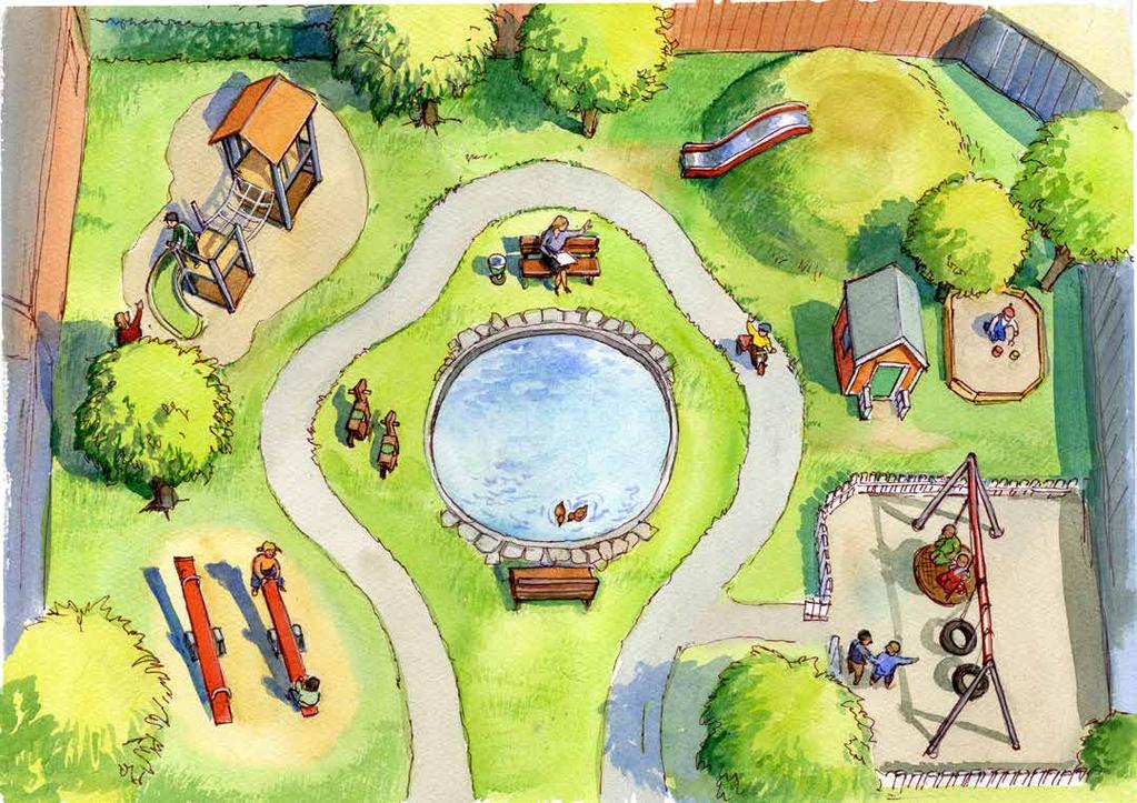 Bilden Lekparken