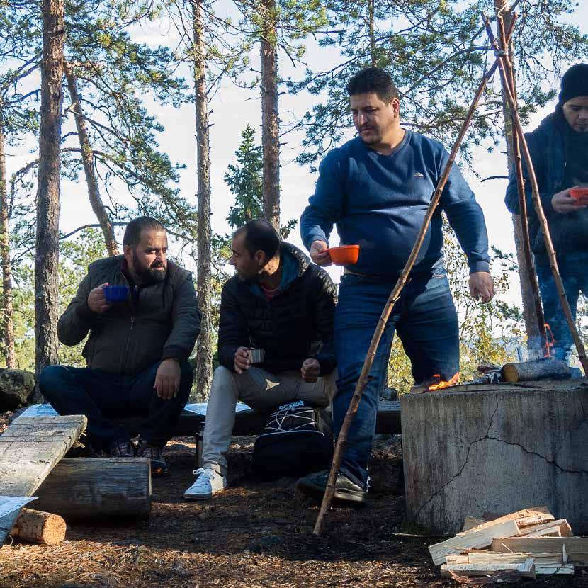 26 år med Naturskolan Naturskolan i Umeå startades 1991 som en resurs för skolan och förskolan i arbetet med utomhuspedagogik. Ett viktigt, och för framtiden avgörande arbete påbörjades 2005.