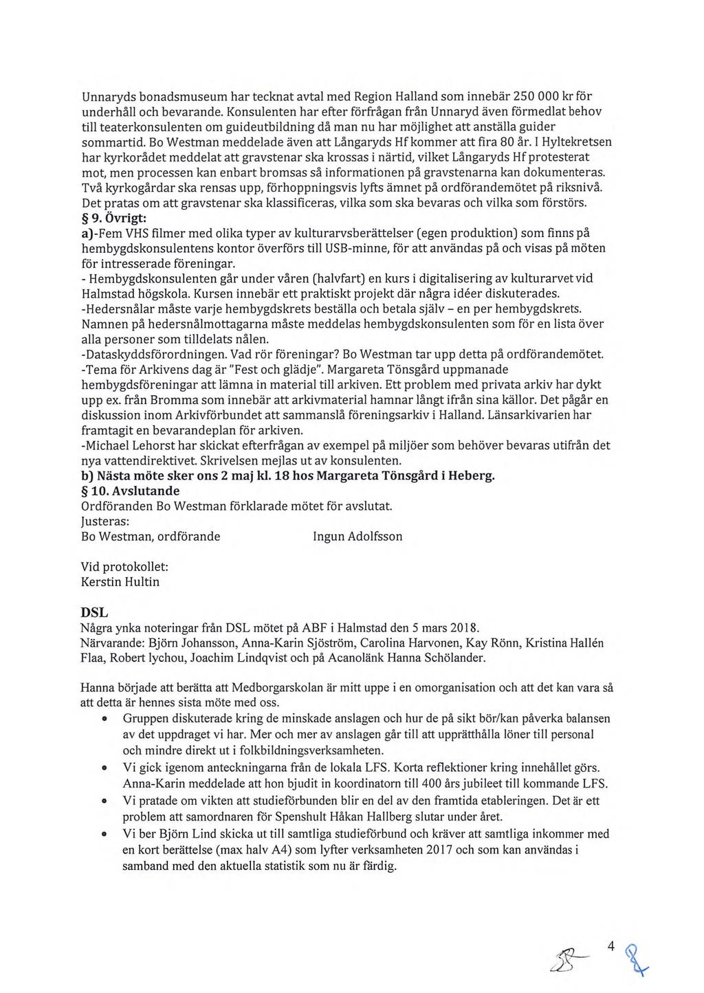 Unnaryds bonadsmuseum har tecknat avtal med Region Halland som innebär 250 000 kr för underhåll och bevarande.