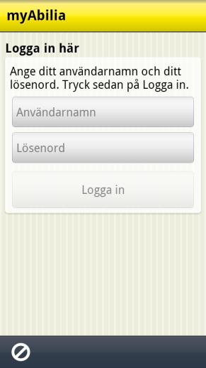 9.8 MyAbilia Via Handi Inställningar myabilia ansluter man Handi One till myabilia. För att kunna göra detta krävs först ett användarkonto i myabilia.