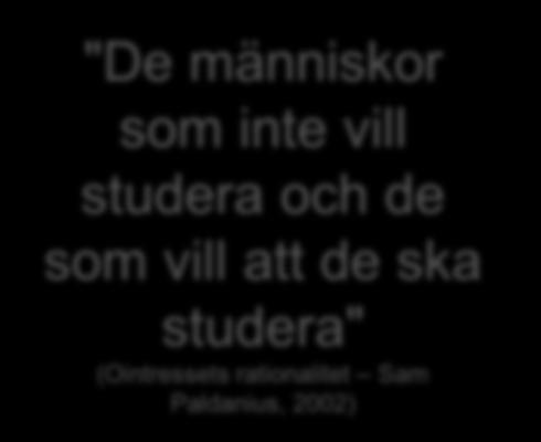 .. jag kan inte säga varför, jag tycker inte det var olidligt att gå i skolan när jag