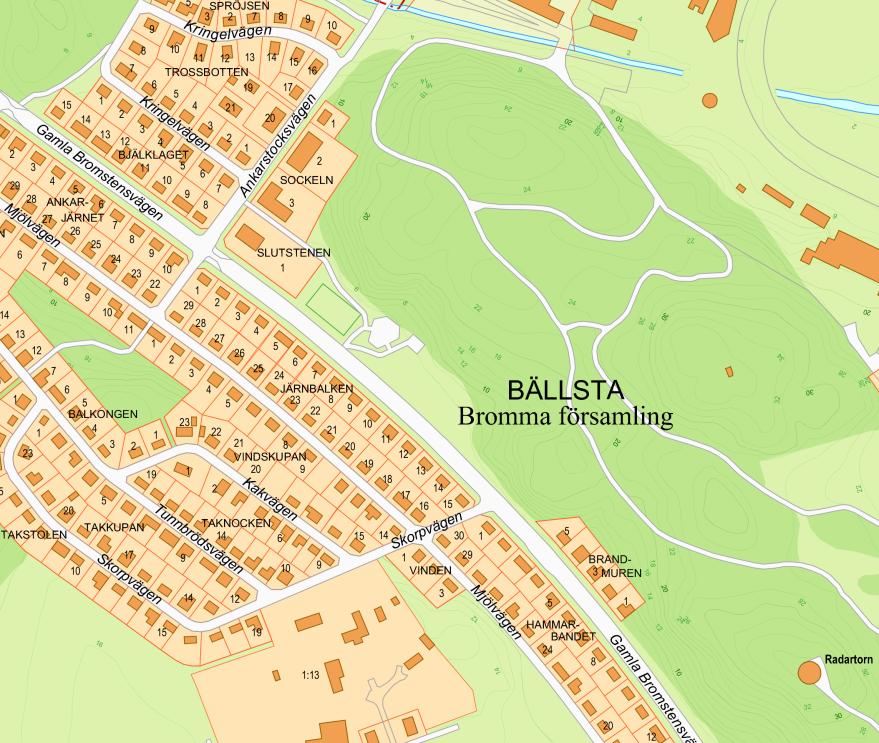 Sida 4 (9) Fastighetens läge i stadsdelen Tidigare beslut Aktuellt tjänsteutlåtande är den första redovisningen i detta ärende.