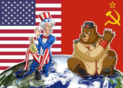 Kalla kriget Efter andra Världskriget var förhållandet mellan USA och Sovjetunionen mycket ansträngt.