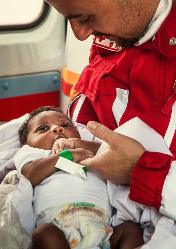 Foto: Carlos Spottorno/IFRC/Röda Korset Internationella rapporter 2015 dog 303 000 kvinnor i graviditets/ förlossningsrelaterade skador.