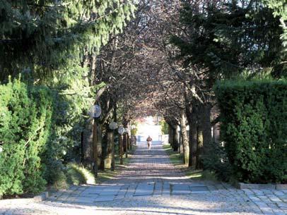 BYGGNADSVÅRDSRAPPORT 2007:129 17 Kulturhistorisk bedömning av kyrkogården som helhet Vetlanda skogskyrkogård är anlagd 1964 efter ritningar av arkitekt Olof Hulth, Stockholm.