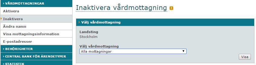 under Alla övriga tjänster. - Klicka på knappen Gå vidare. 6. Kontrollera att allt ser rätt ut och klicka på knappen Slutför aktivering. 7. Mottagningen är nu skapad och en bekräftelsesida visas.