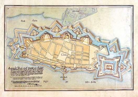 Kan du se bastionerna? Riksfästet Malmöhus Från mitten av 1600-talet satsade danskarna på att utveckla Malmö till en garnisonsstad. En stad där militärer är samlade och förlagda.