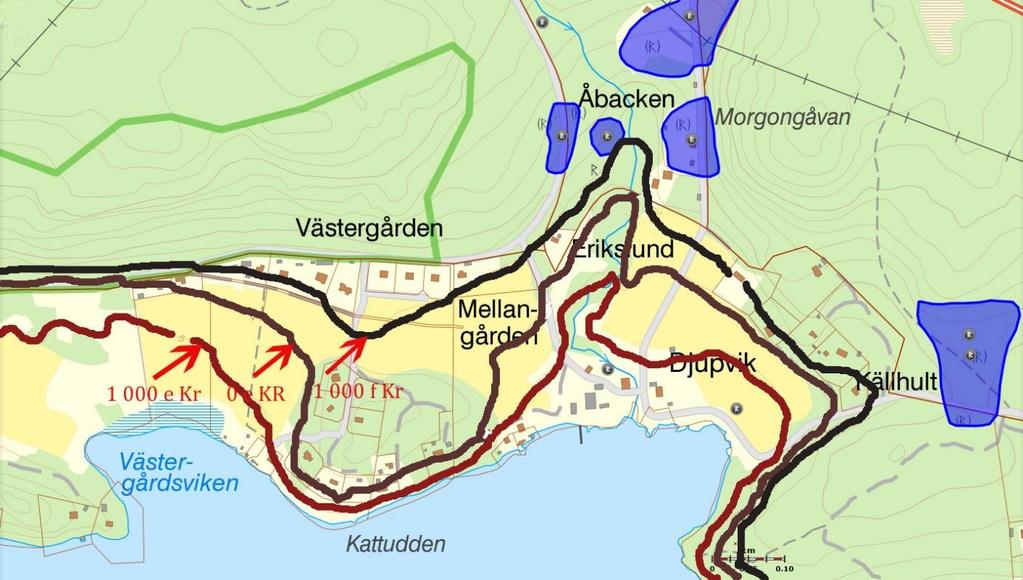 Vad vet vi om platsen i forntiden? De första invånarna i trakten var säljägare som bosatte sig här för längre eller kortare tider på de högsta delarna av Kolmården i trakten av Nävsjön.