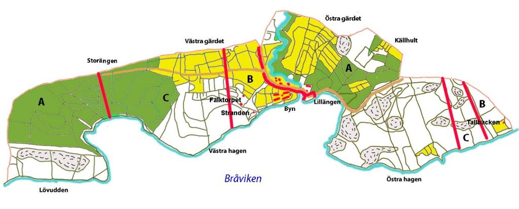 Någon gång i början på 1700-talet tycks gården ha blivit delad på två familjer och senare på ytterligare en familj. Pehr Persson föddes 1742 på Mellantorp men flyttade sedan till Djupvik.