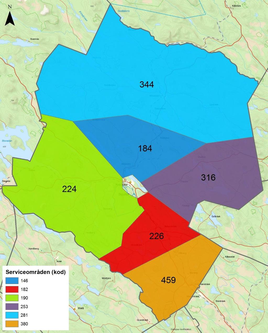 Arvidsjaurs kommun / Árviesjávrien kommuvdna 5(14) Serviceplan för Arvidsjaurs kommuns landsbygd 2018-2019 Antagen av kommunstyrelsen