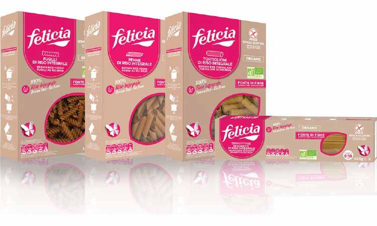 glutenfri Pasta - Fullkornsris Felicia Bio Vikt/gram Art.