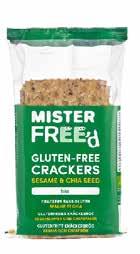 linfrö 220 g 7000 60 mån Knäckebröd med sesam och chia frö 220 g 7001